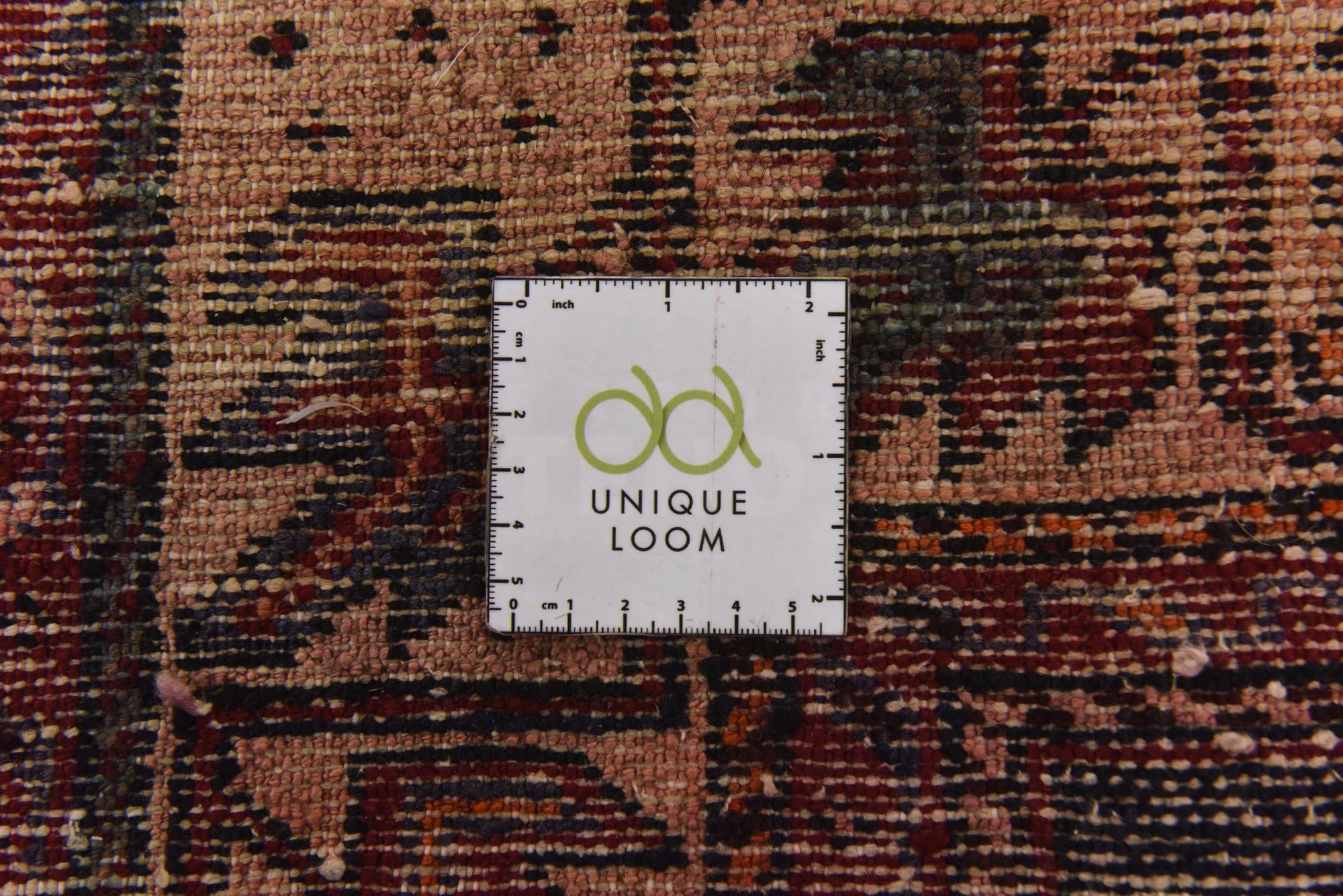 4' 6 x 9' 3 Hand Knotted Hamedan Persian Wool Runner Rug