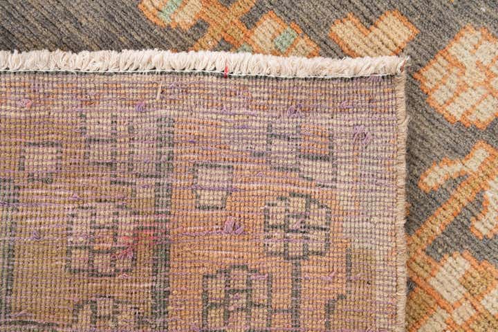 3' 4 x 9' 10 Hand Knotted Hamedan Persian Wool Runner Rug