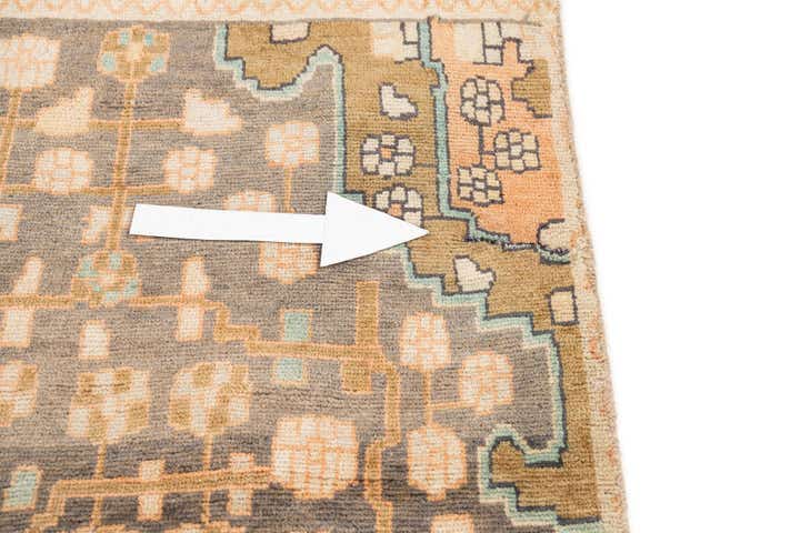 3' 4 x 9' 10 Hand Knotted Hamedan Persian Wool Runner Rug