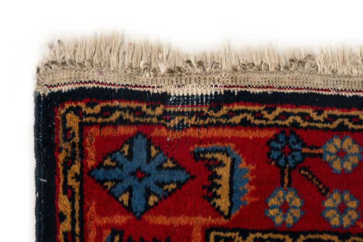 2' 10 x 12' 2 Hand Knotted Hamedan Persian Wool Runner Rug