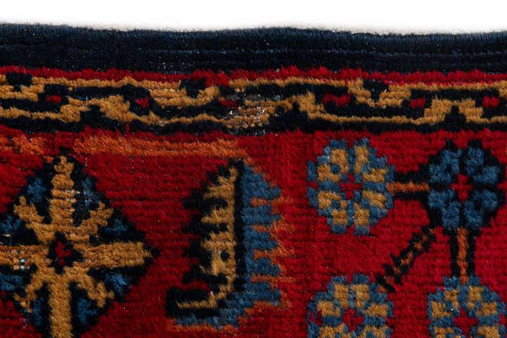 2' 10 x 12' 2 Hand Knotted Hamedan Persian Wool Runner Rug