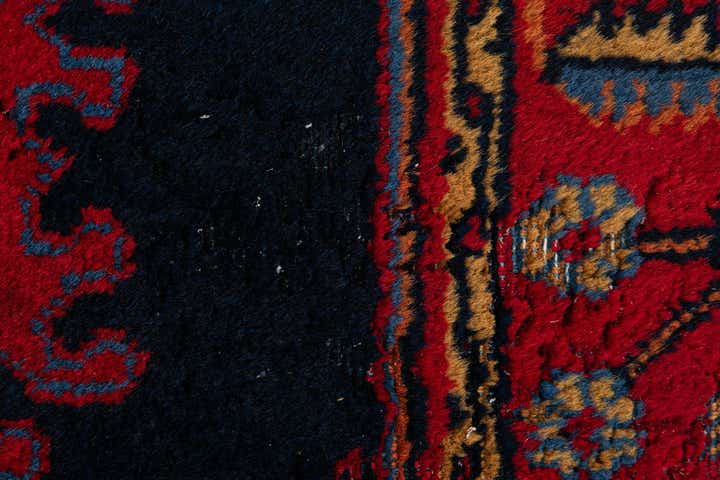 2' 10 x 12' 2 Hand Knotted Hamedan Persian Wool Runner Rug