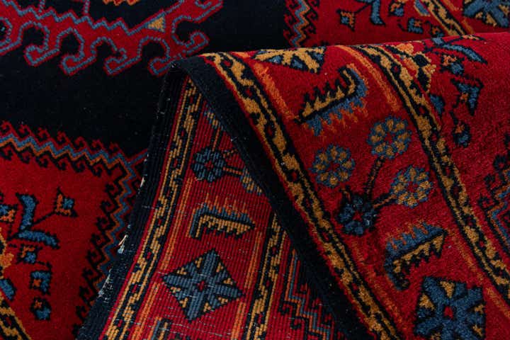 2' 10 x 12' 2 Hand Knotted Hamedan Persian Wool Runner Rug