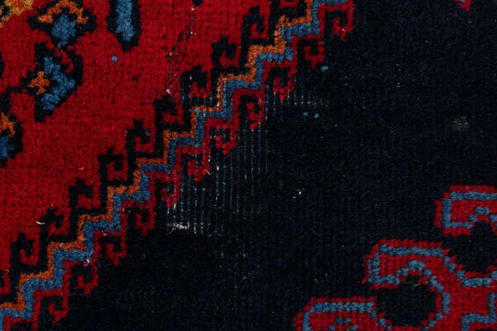 2' 10 x 12' 2 Hand Knotted Hamedan Persian Wool Runner Rug