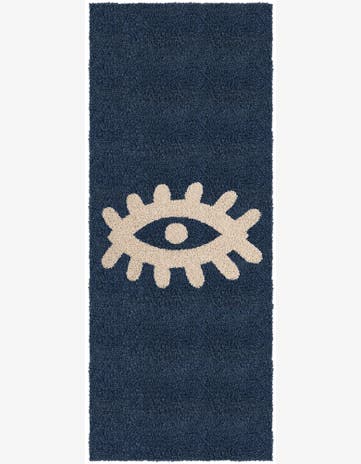 2' x 6' 1 Handtufted Wool Runner Rug