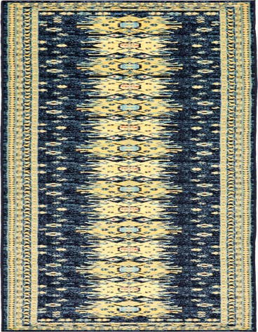 Detail image of 3' x 16' 5 Heriz Design Runner Rug