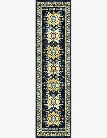 2' x 8' 2 Heriz Design Runner Rug