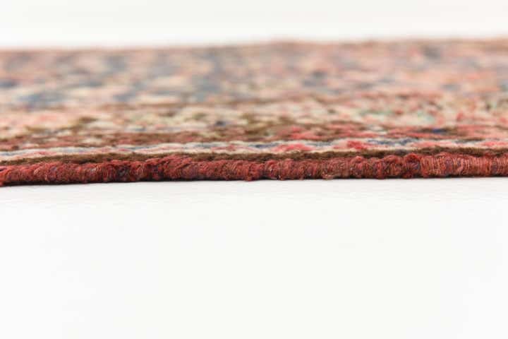 3' 8 x 10' 6 Hand Knotted Hossainabad Persian Wool Runner Rug