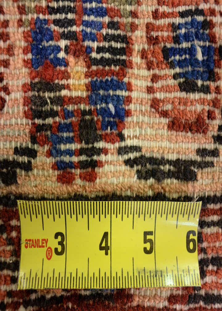 3' 8 x 12' 10 Hand Knotted Hossainabad Persian Wool Runner Rug