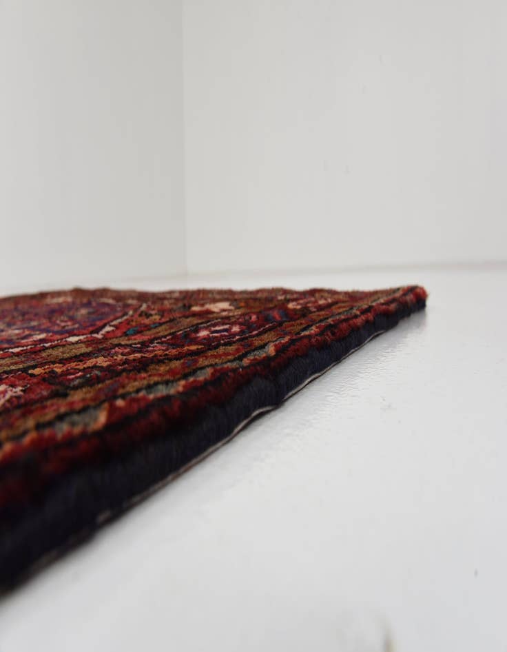 Detail image of 3' 7 x 10' 2 Hand Knotted Hossainabad Persian Wool Runner Rug