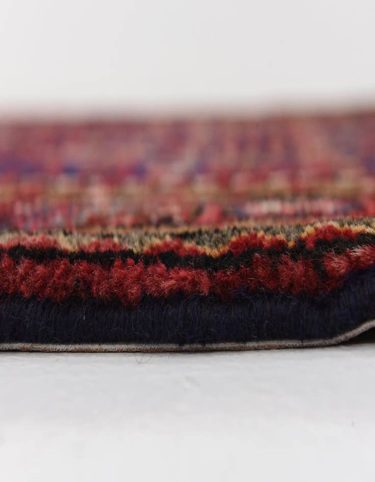 Detail image of 3' 7 x 10' 2 Hand Knotted Hossainabad Persian Wool Runner Rug