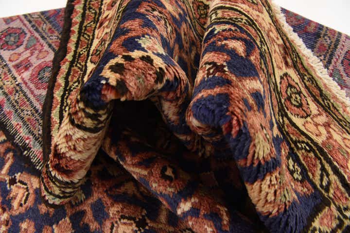 105cm x 320cm anudado a mano Hossainabad Alfombra Persa Lana Pasillera