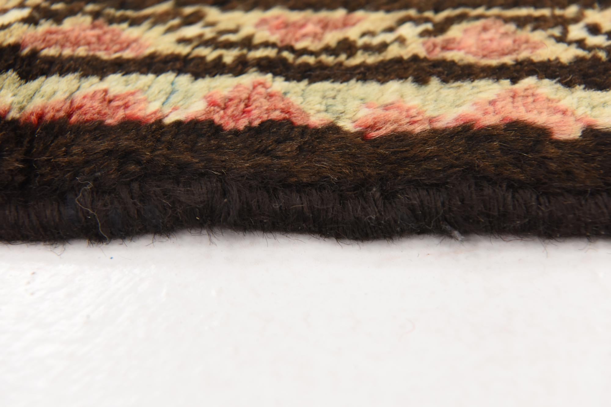 105cm x 320cm anudado a mano Hossainabad Alfombra Persa Lana Pasillera