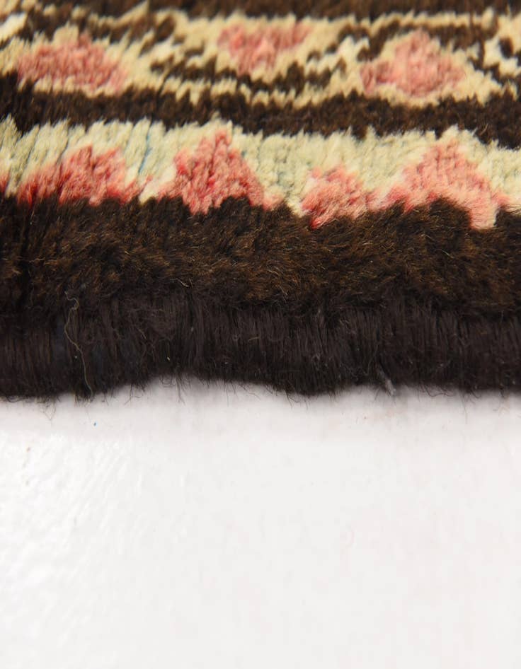 Detail image of 3' 5 x 10' 6  Hand Knotted Hossainabad Persian Wool Runner Rug