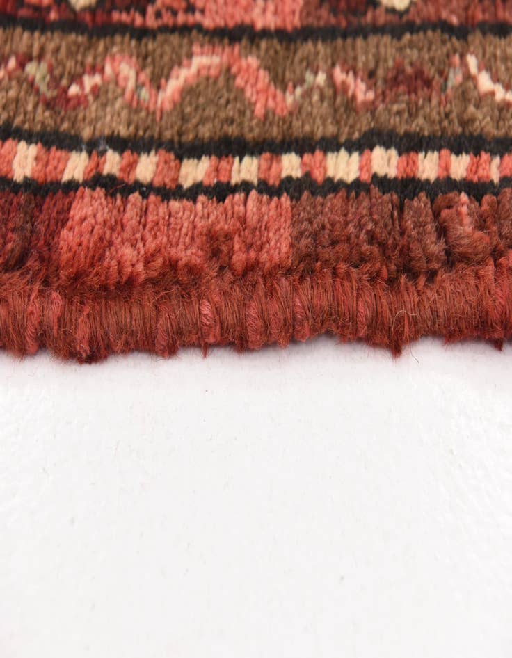 Detail image of 3' 7 x 10' 1  Hand Knotted Hossainabad Persian Wool Runner Rug