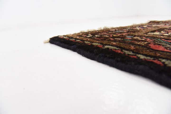 110cm x 315cm anudado a mano Hossainabad Alfombra Persa Lana Pasillera