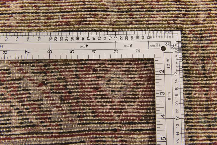 5' 2 x 10' 2 Hand Knotted Hossainabad Persian Wool Runner Rug