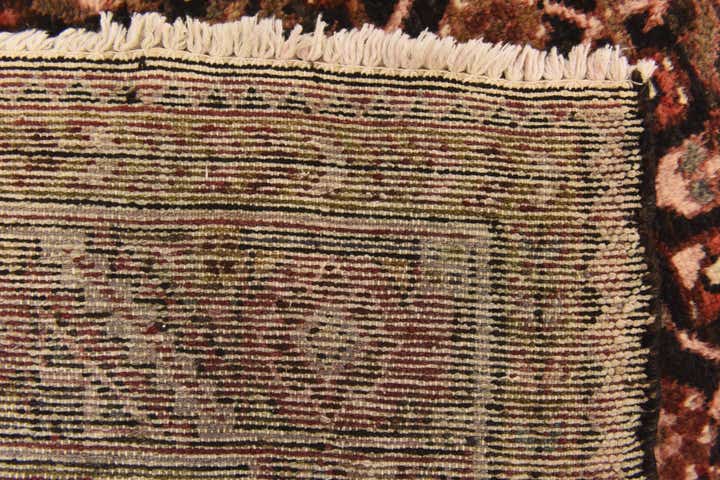 5' 2 x 10' 2 Hand Knotted Hossainabad Persian Wool Runner Rug