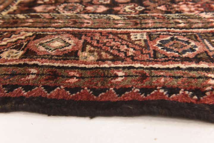 5' 2 x 10' 2 Hand Knotted Hossainabad Persian Wool Runner Rug