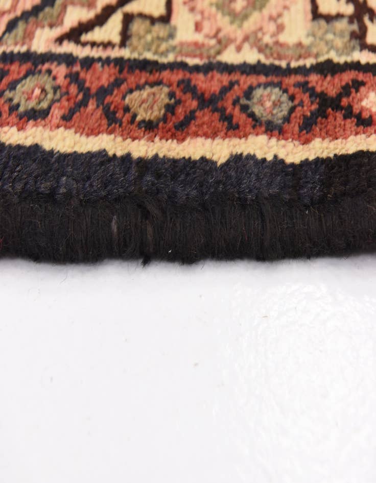 Detail image of 5' 3 x 11'  Hand Knotted Hossainabad Persian Wool Runner Rug