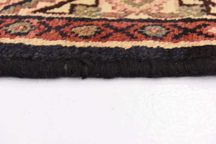 5' 3 x 11' Hand Knotted Hossainabad Persian Wool Runner Rug