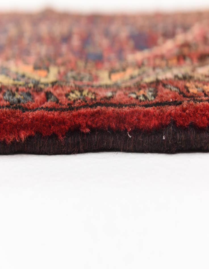 Detail image of 3' 8 x 10' 6  Hand Knotted Hossainabad Persian Wool Runner Rug