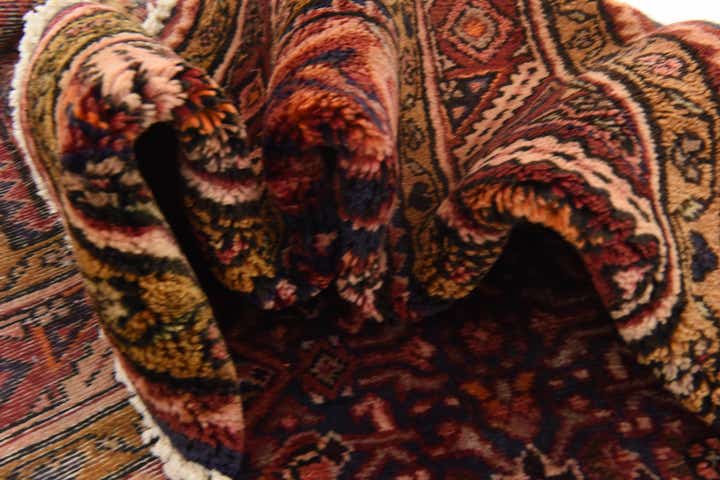 115cm x 320cm anudado a mano Hossainabad Alfombra Persa Lana Pasillera