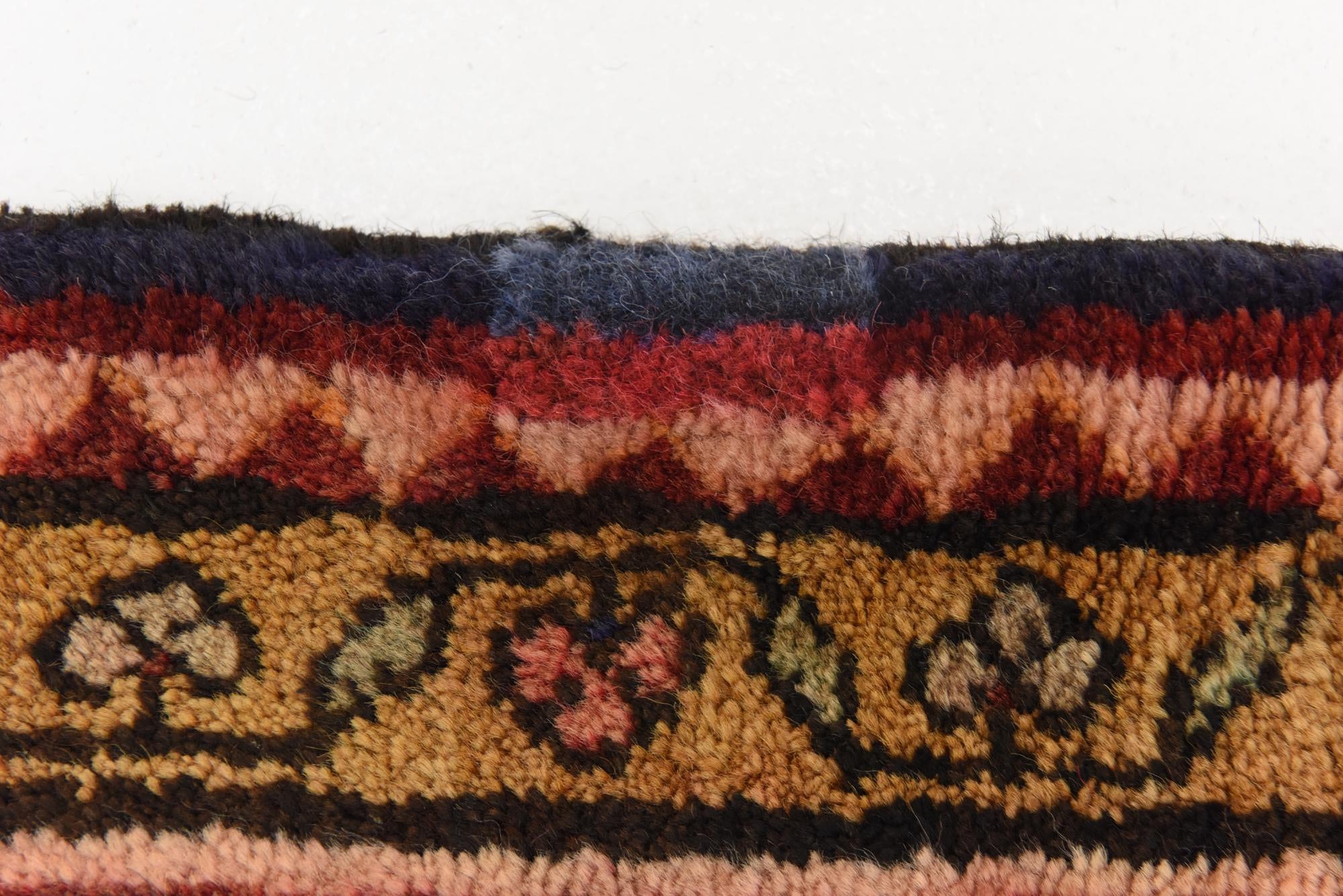 115cm x 320cm anudado a mano Hossainabad Alfombra Persa Lana Pasillera