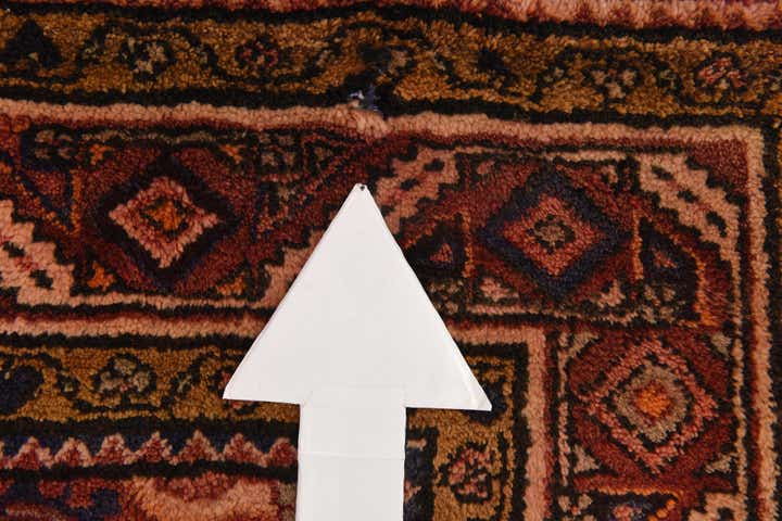 115cm x 320cm anudado a mano Hossainabad Alfombra Persa Lana Pasillera