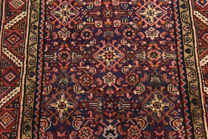 115cm x 320cm anudado a mano Hossainabad Alfombra Persa Lana Pasillera