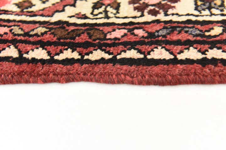 3' 8 x 9' 10 Hand Knotted Hossainabad Persian Wool Runner Rug