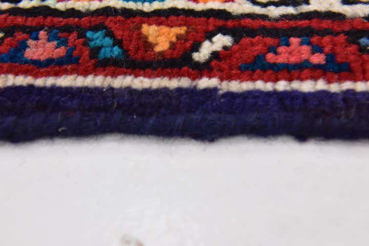 105cm x 310cm anudado a mano Hossainabad Alfombra Persa Lana Pasillera