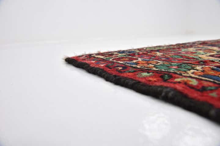 3' 5 x 9' 5 Hand Knotted Hossainabad Persian Wool Runner Rug