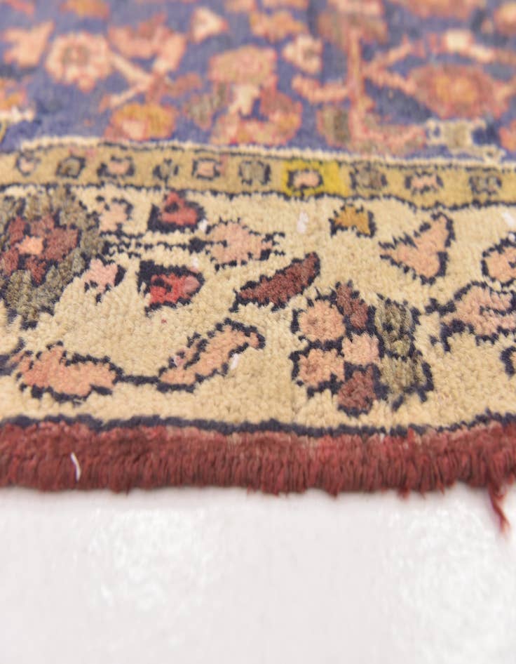 Detail image of 3' 4 x 8' 2 Hand Knotted Hossainabad Persian Wool Runner Rug