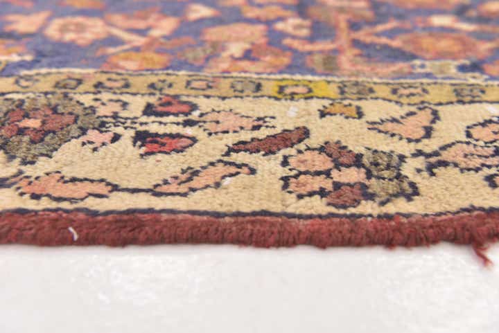 3' 4 x 8' 2 Hand Knotted Hossainabad Persian Wool Runner Rug