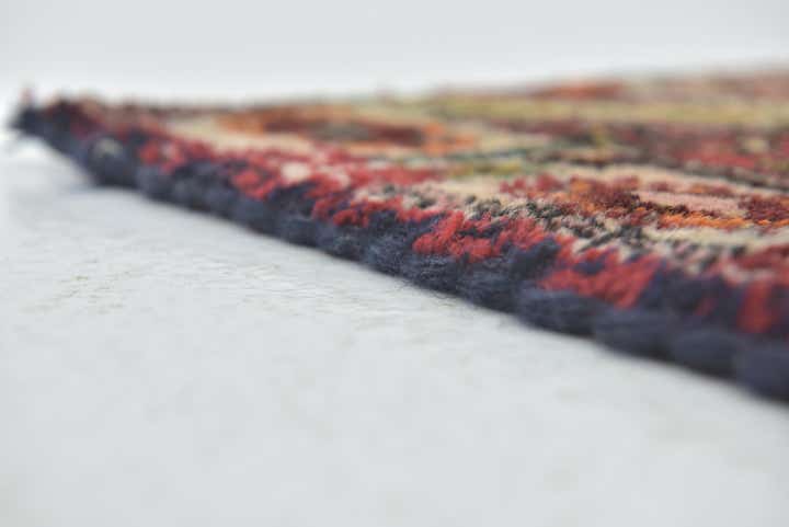 5' x 9' 10 Hand Knotted Hossainabad Persian Wool Runner Rug