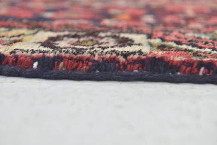 5' x 9' 10 Hand Knotted Hossainabad Persian Wool Runner Rug