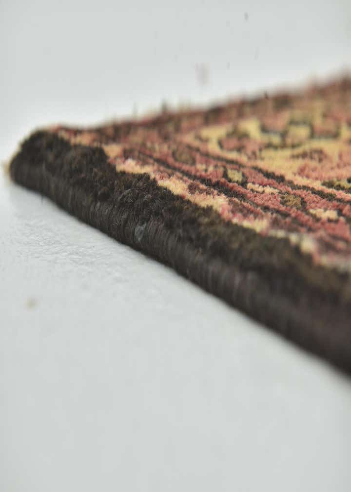 3' 10 x 10' Hand Knotted Hossainabad Persian Wool Runner Rug