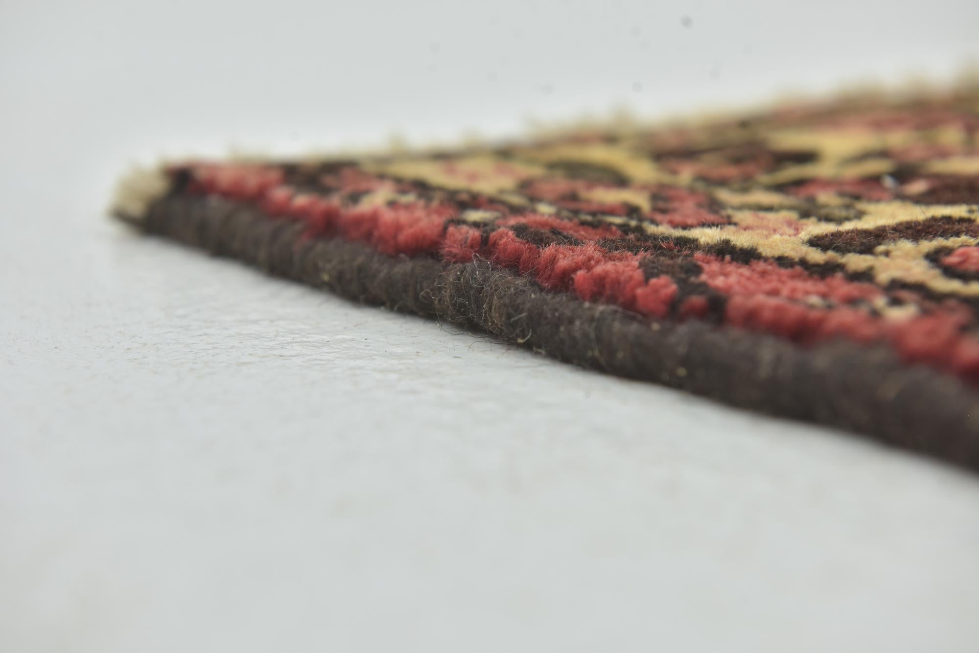 115cm x 335cm anudado a mano Hossainabad Alfombra Persa Lana Pasillera