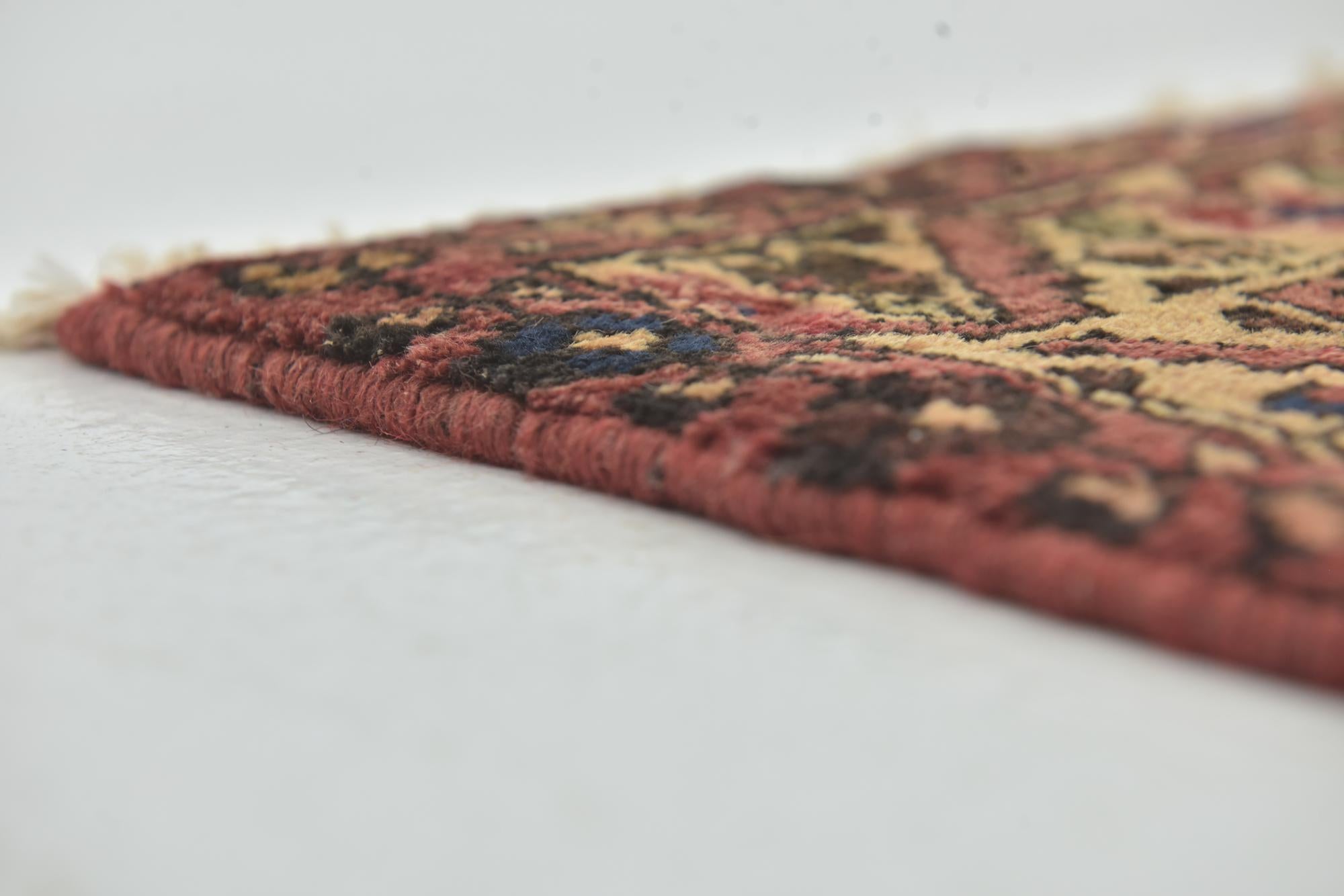 110cm x 305cm anudado a mano Hossainabad Alfombra Persa Lana Pasillera