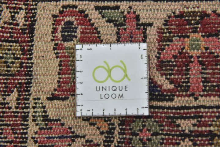 3' 9 x 10' Hand Knotted Hossainabad Persian Wool Runner Rug