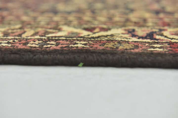 3' 9 x 10' Hand Knotted Hossainabad Persian Wool Runner Rug