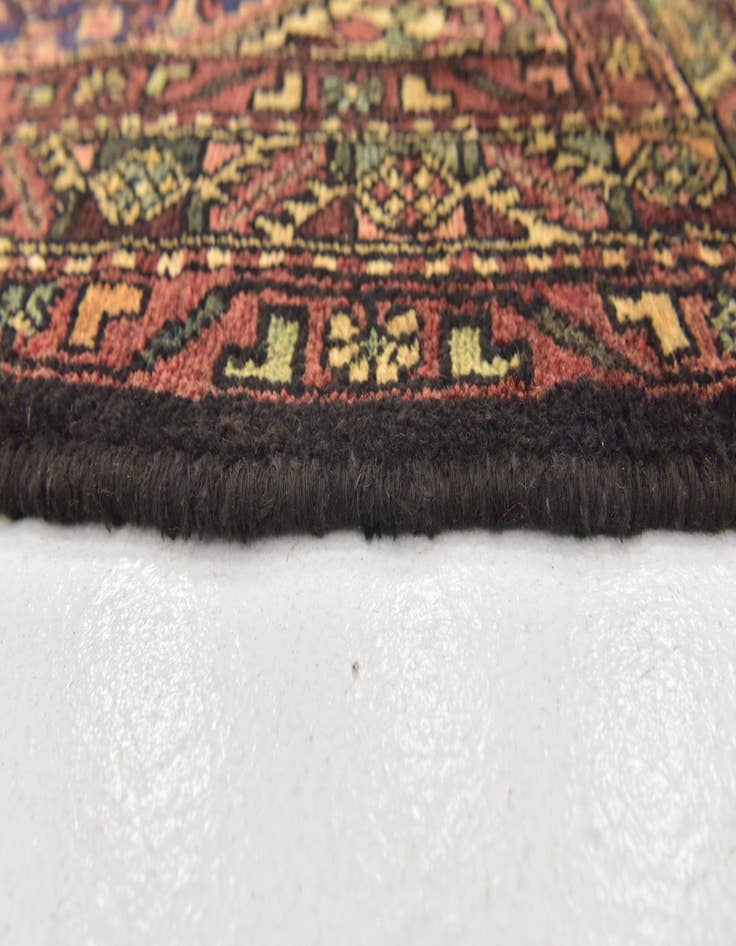 Detail image of 3' 8 x 10' 2  Hand Knotted Hossainabad Persian Wool Runner Rug