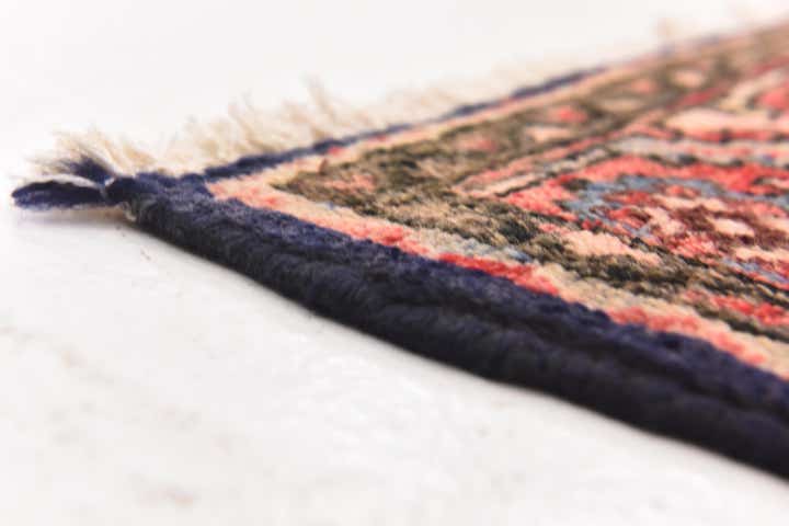 110cm x 320cm anudado a mano Hossainabad Alfombra Persa Lana Pasillera