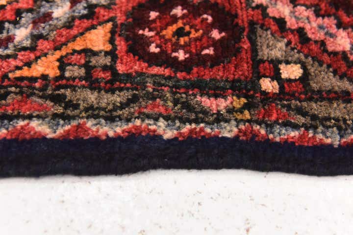 110cm x 320cm anudado a mano Hossainabad Alfombra Persa Lana Pasillera