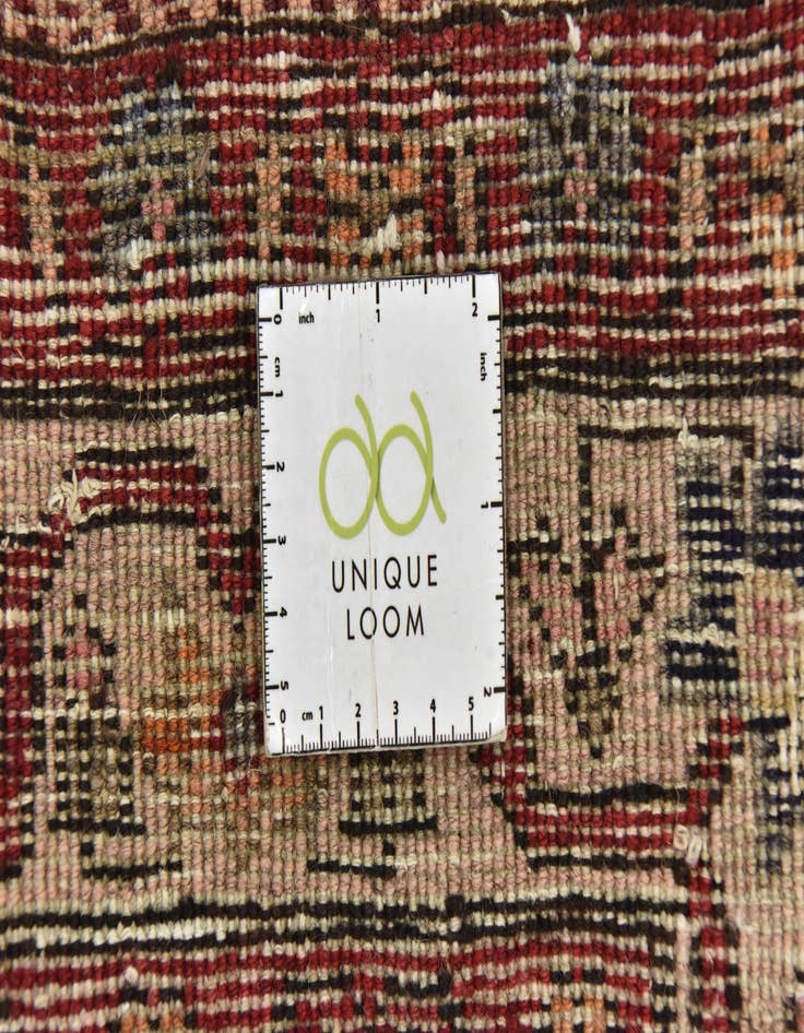 Detail image of 4' 5 x 9' 10  Hand Knotted Hossainabad Persian Wool Runner Rug