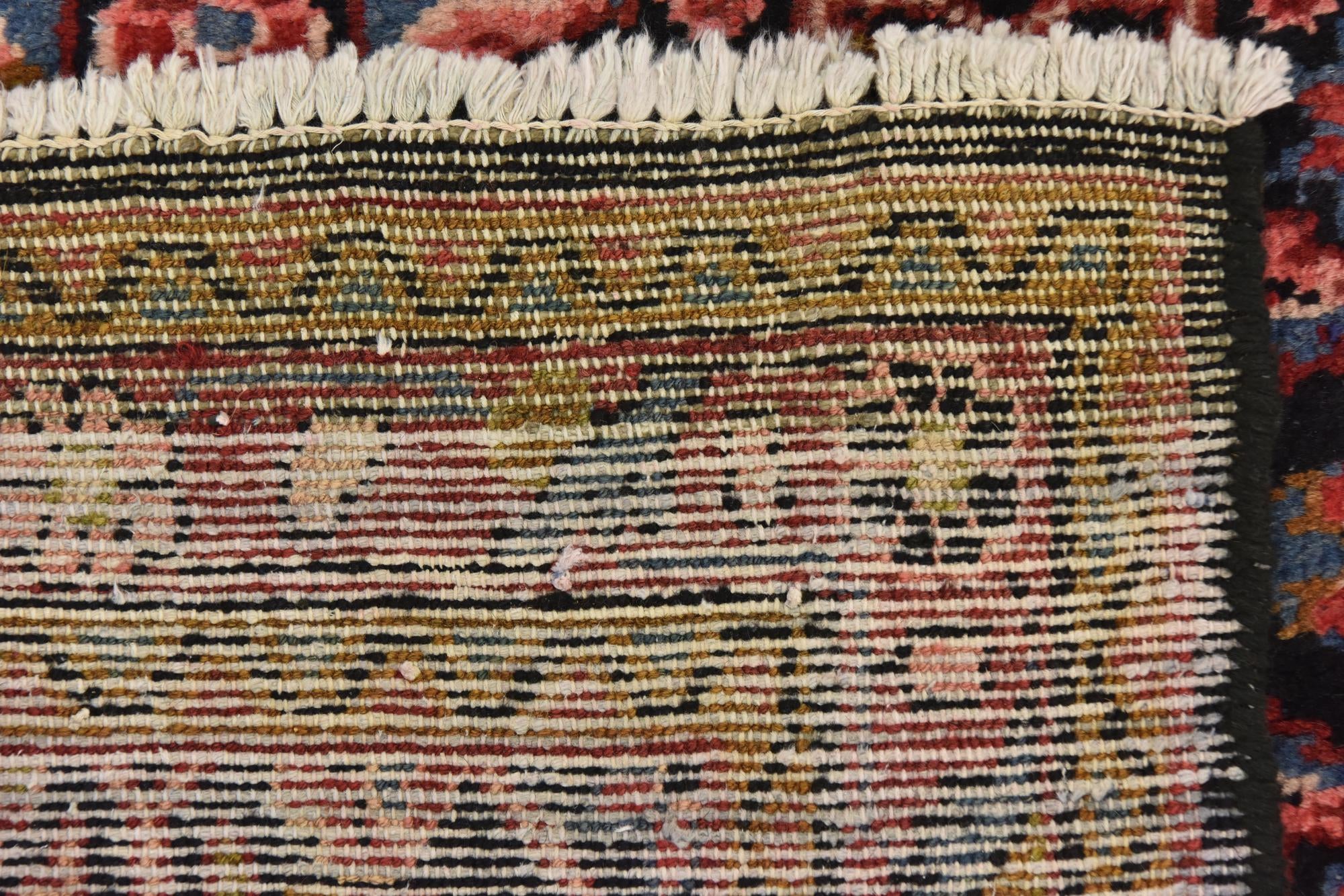 110cm x 320cm anudado a mano Hossainabad Alfombra Persa Lana Pasillera