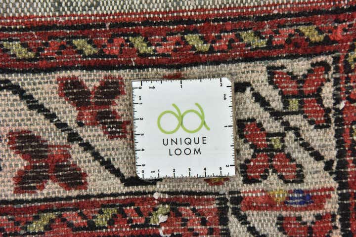 3' 6 x 9' 10 Hand Knotted Hossainabad Persian Wool Runner Rug