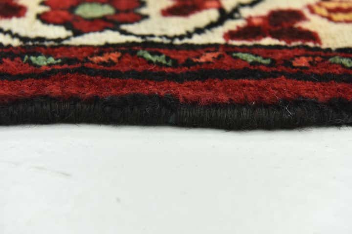 3' 6 x 9' 10 Hand Knotted Hossainabad Persian Wool Runner Rug