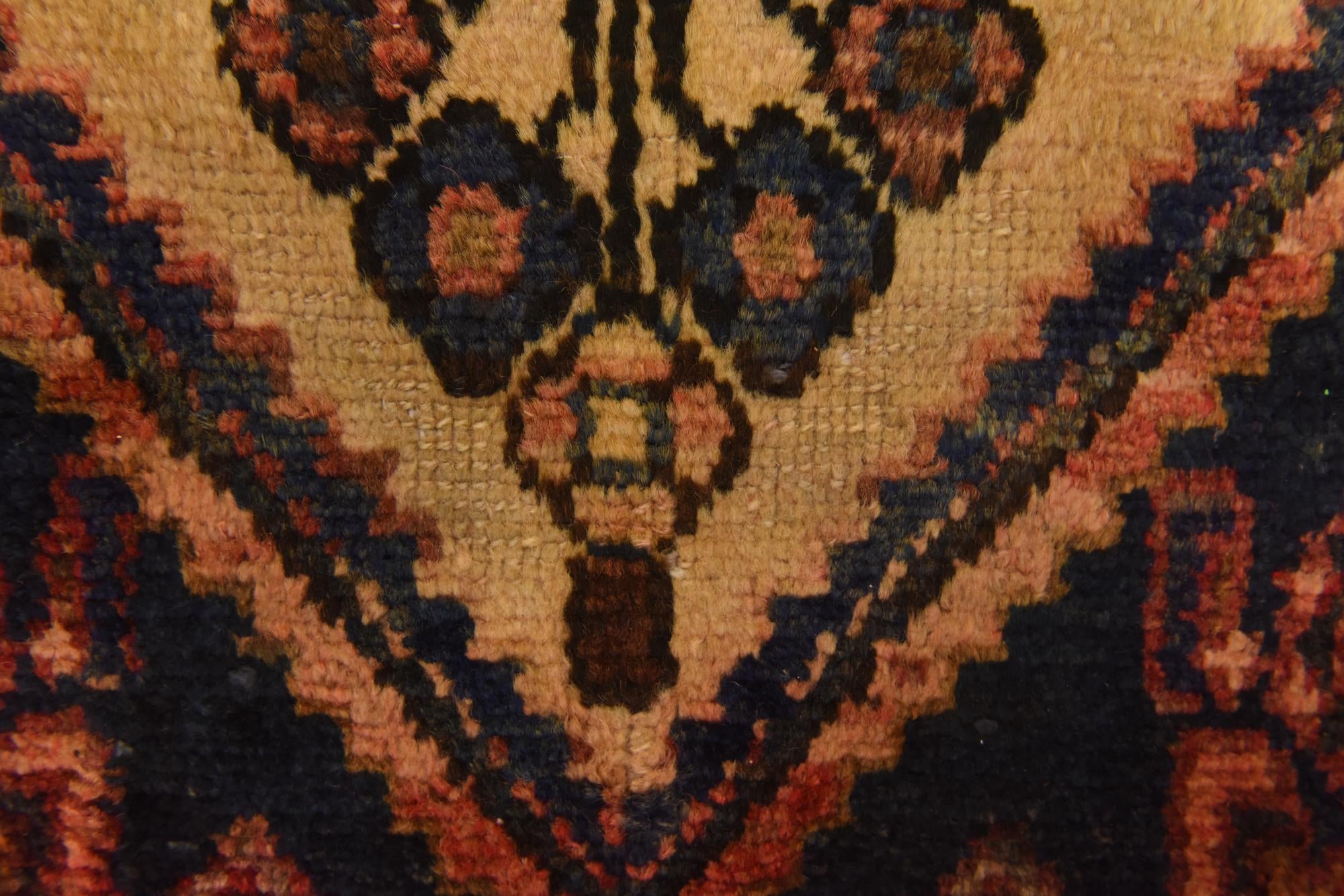 145cm x 325cm anudado a mano Hossainabad Alfombra Persa Lana Pasillera